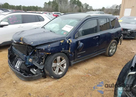 2014 Jeep Compass Latitude из США, поврежденный, VIN 1C4NJCEB1ED850279